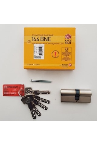 Kale Kilit 164bne 5 Anahtarlı Kartlı Çelik Kapı Bareli 68mm