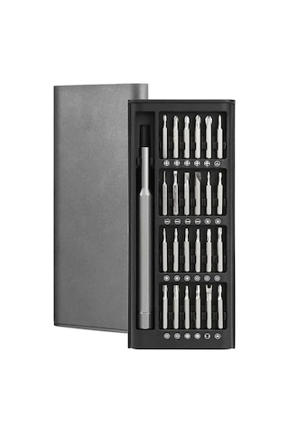 Depomega Elektronikçi Saatçi Hassas Mıknatıslı Tornavida Seti 24'lü