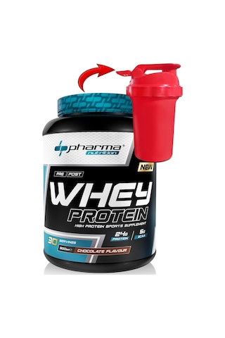Whey Protein 900 Gr Çikolata Aromalı Whey Protein Tozu 24 Gr Protein 5 Gr Bcaa 30 Servis