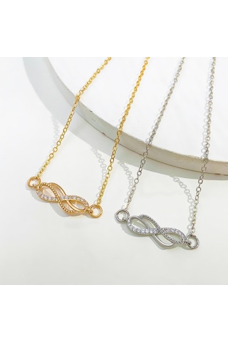 Yaz Plaj Altın Gümüş 8-şekilli Ayak Zinciri Basit Mizaç Bileklik İnce Zincir Kadın Modası Gümüş