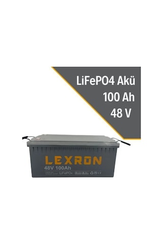 Lexron 48 Volt-100Ah LifePo4 Lityum Akü
