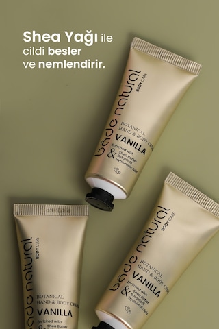 Bade Natural Vanilya Bitkisel El ve Vücut Kremi 75 ML