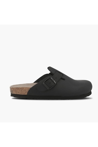 Terlik Erkek Rıva G104397 Genuins Apure Black Apure Black