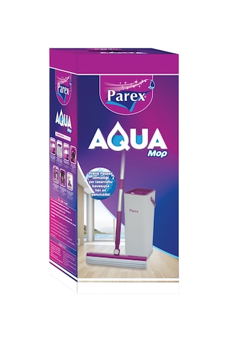 Aqua Mop Temizlik Seti + 3 Adet Yedek Mop Avantaj Paketi