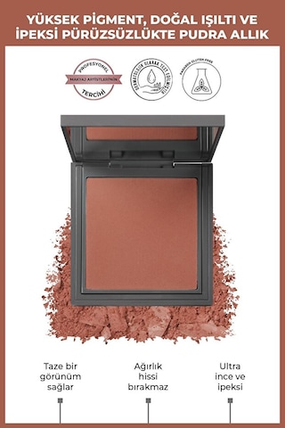 Alix Avien İpeksi Allık - Powder Blush 113 Dusty Terracotta Kiremit