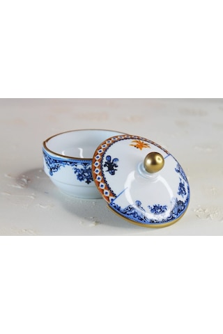 Fermato Porselen Kapaklı Şekerlik Hybrid 1 Serisi Çok Renkli