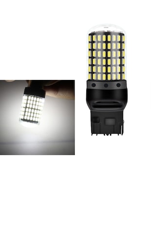Point Dekoratif Led Ampul Tek Duy Beyaz T20 144led 21w Stop Sinyal Ampulü Laam971-1