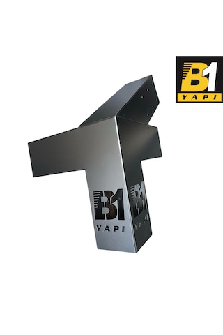 Pergola Kamelya 4 Kollu Açılı Kenar Bağlantı Aparatı Sol