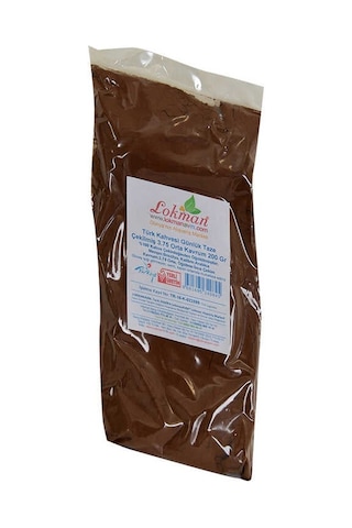 Türk Kahvesi Günlük Taze Çekilmiş 3.75 Orta Krum 200 Gr Paket