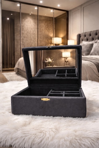 Oryon Takı Kutusu Takı Organizeri Lüks Özel Üretim 22.5x18.5x8 Cm Çok Renkli