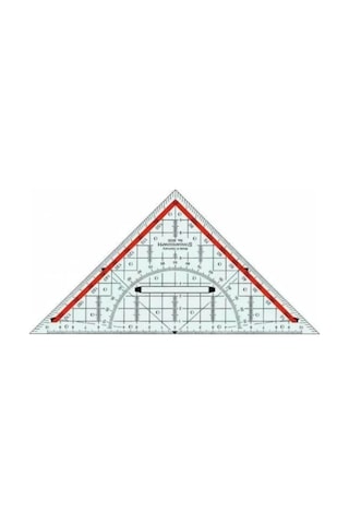 Geoderik Cetvel 32 Cm Çok Renkli