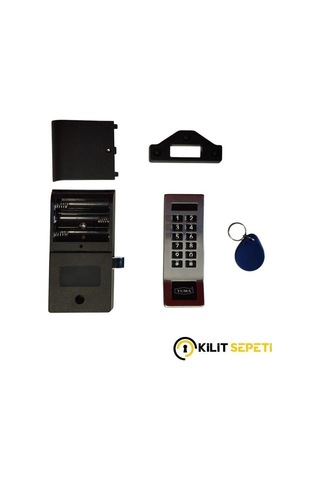 Yuma Elektronik Kabin Kilidi-274 Paslanmaz Çelik