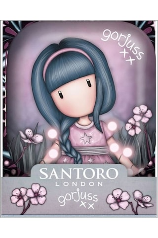 Santoro Gorjuss Fairy Dusk Anahtarlıklı Mini Not Defteri 1345gj01 Çok Renkli