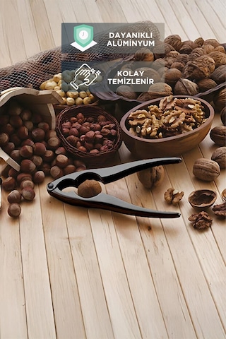 Şık Pense Fındık Ceviz Kıracağı Çift Hazneli Dayanıklı Alüminyum