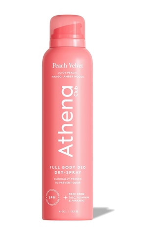 Athena Club Peach Velvet Tüm Vücut Sprey Deodorant 113gr