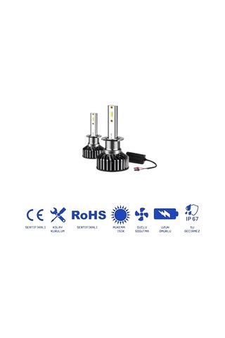 H3 CSP (CREE) LED XENON TAKIMI MİNİ ŞİMŞEK ETKİLİ
