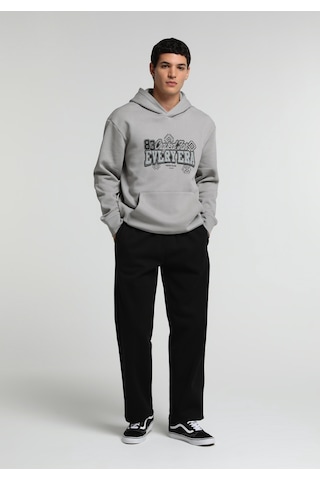 Colin's Colins Relaxed Fit Kapüşonlu Düz Erkek Gri Sweatshirt Cl1081343 Q1.v2 Gra
