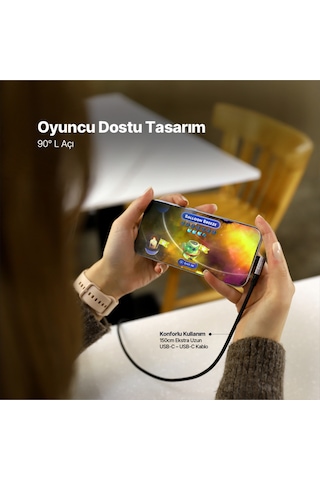 Ttec 150 CM Hızlı Şarj Kablosu