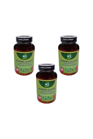 Ncs Berberis Vulgaris Berberin 3 Kutu 360 Tablet Made In Türkey