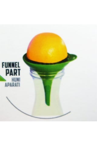 Hazneli Plastik Narenciye Portakal Limon Sıkacağı Sıkma Aparatı Plastik Diğer