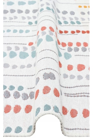 Arya Ar 34 Multy %100 Geri Dönüşümlü Pamuktan Çift Taraflı Yıkanabilir Modern Dekoratif Kilim