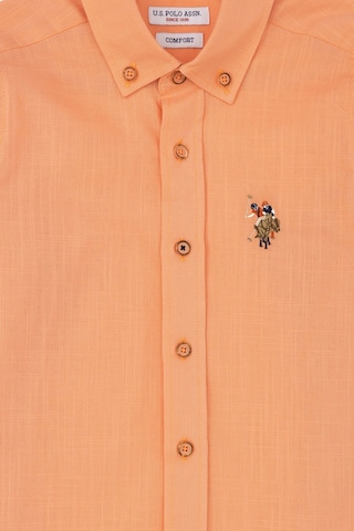 U.s. Polo Assn. Erkek Çocuk Somon Gömlek Basic 50283994-vr047 Pembe