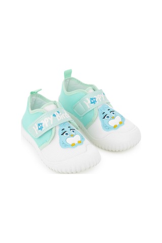 Gezer Yazlık Kız Çocuk Keten Happy Bird Cırt Cırtlı Ayarlanabilir Ayakkabı Ga2ypm.03343.00.3g3.0a Yeşil