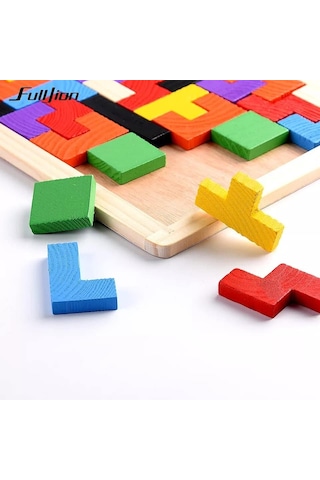Ahşap Tetris Eğitici Oyuncak