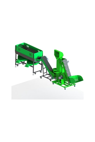 Kadıoğlu Set003 Boş Çürük Ceviz Ayırma Makinesi Üfleme , Ara Konveyör Ve Boylama Makinesi Seti