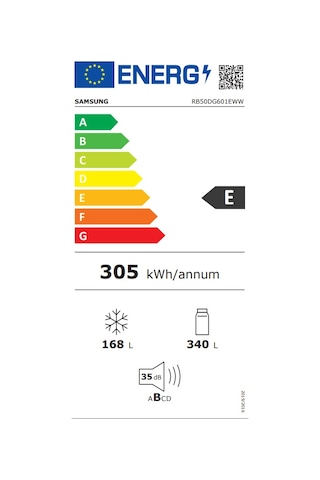 Samsung RB50DG601EWW Kombi No Frost Buzdolabı
