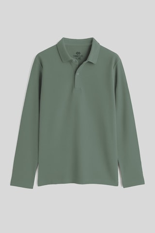 Tommylife Çağla Polo Yaka Basic Uzun Kollu Erkek Çocuk T-shirt - 11170 Çağla Yeşili
