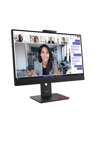 Lenovo Thinkvision T27qd-4v 64b8uar1tk 27 120hz Rj45 10/100/1000m Webcam Speaker Mikrofon 4ms 2k 2560x1440 Qhd Pivot Ips Monitör