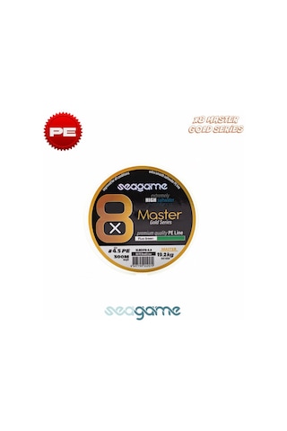 Seagame Master X8 Pe 300m Moss Green Olta İp Misinası - 0.12mm 0.12mm