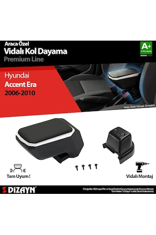 Hyundai Accent Era Kol Dayama Kolçak Abs Vidalı Gri 2006-2010 A+kalite