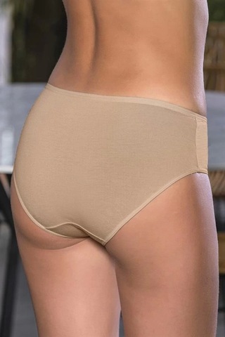 Fevien Pamuklu Yüksek Bel Slip Külot Ten Brf2966 Ten