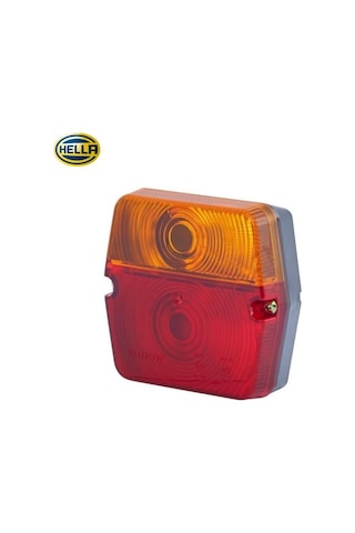 Hella Stop Lambası Kare Sarı-kırmızı 101 95 Mm
