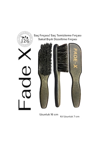 126 Fade X Saç Tarama Fırçası / Saç Kesim Fırçası / Sakal Tarama Fırçası