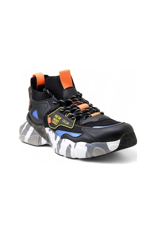 Guja 24y568 Trend Deri Erkek Sneaker Siyah