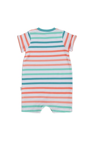 Civil Baby Çizgili 6-18 Ay Tulum - Beyaz