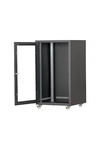 Setrack 19'' 12U 600X600 Tekerlekli Rack Kabinet
