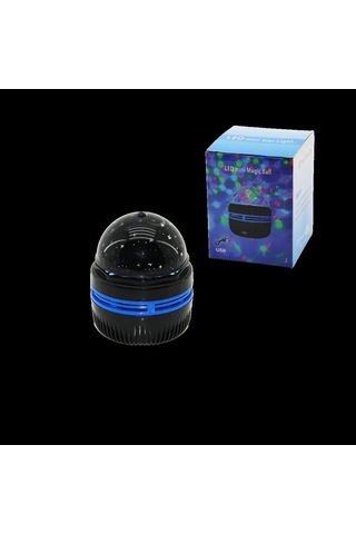 Jenerik Led Mini Star Gece Lambası Usb & Pil, Renk Değiştirme, Döner Çok Renkli