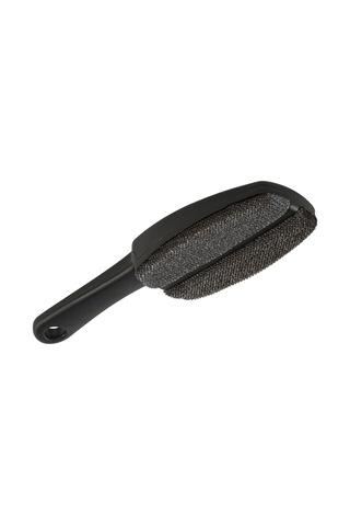 Brabantia Tiftik Tozu Evcil Hayvan Tüy Alma İçin Giysi Fırçası Koyu Gri Çift Kadife Pedler, Ergonomik Sap, Kolay