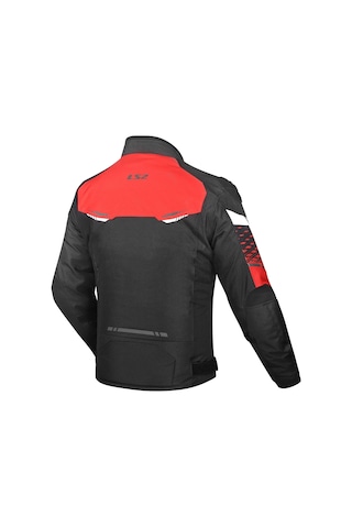 Ls2 Kışlık Mont Apex Evo H2o Kırmızı-siyah İç Astarlı