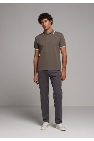Colin's Colins Regular Fit Polo Yaka Düz Erkek Yeşil Kısa Kol Tişört Cl1080027 Q1.v2 Kha Haki