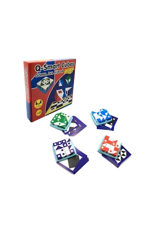 Q-smart Cubes (q-bitz) Zeka Beceri Akıl Oyunu Görsel Akıl Küpleri