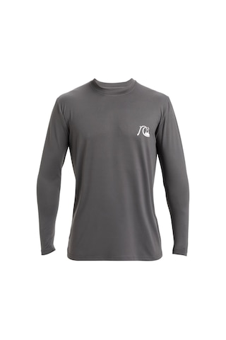 Quiksilver Quıksılver Dna Bubble Logo Surf Tee Ls Kzm0 Gri
