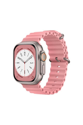 Fitcase Apple Uyumlu  Watch 38/40/41 Mm Ocean Silikon Kordon
