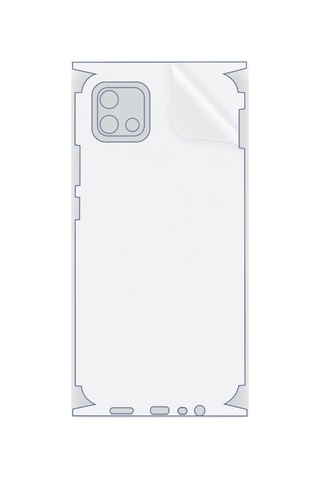 Oppo A16k Uyumlu Fullbody Arka Kaplama Hidrojel Koruyucu Film 09475232