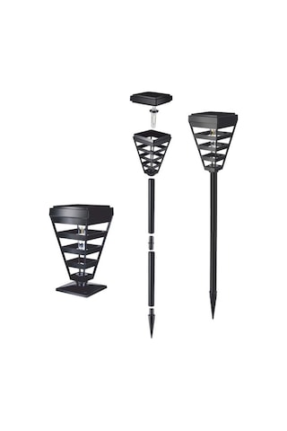 Helios 10w 3renk Beyaz+4000k+günışığı Solar Kazıklı Çim Led Armaturhs 5658