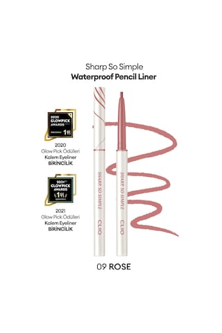 Clio Sharp So Simple Waterproof Pencil Liner 009 Rose